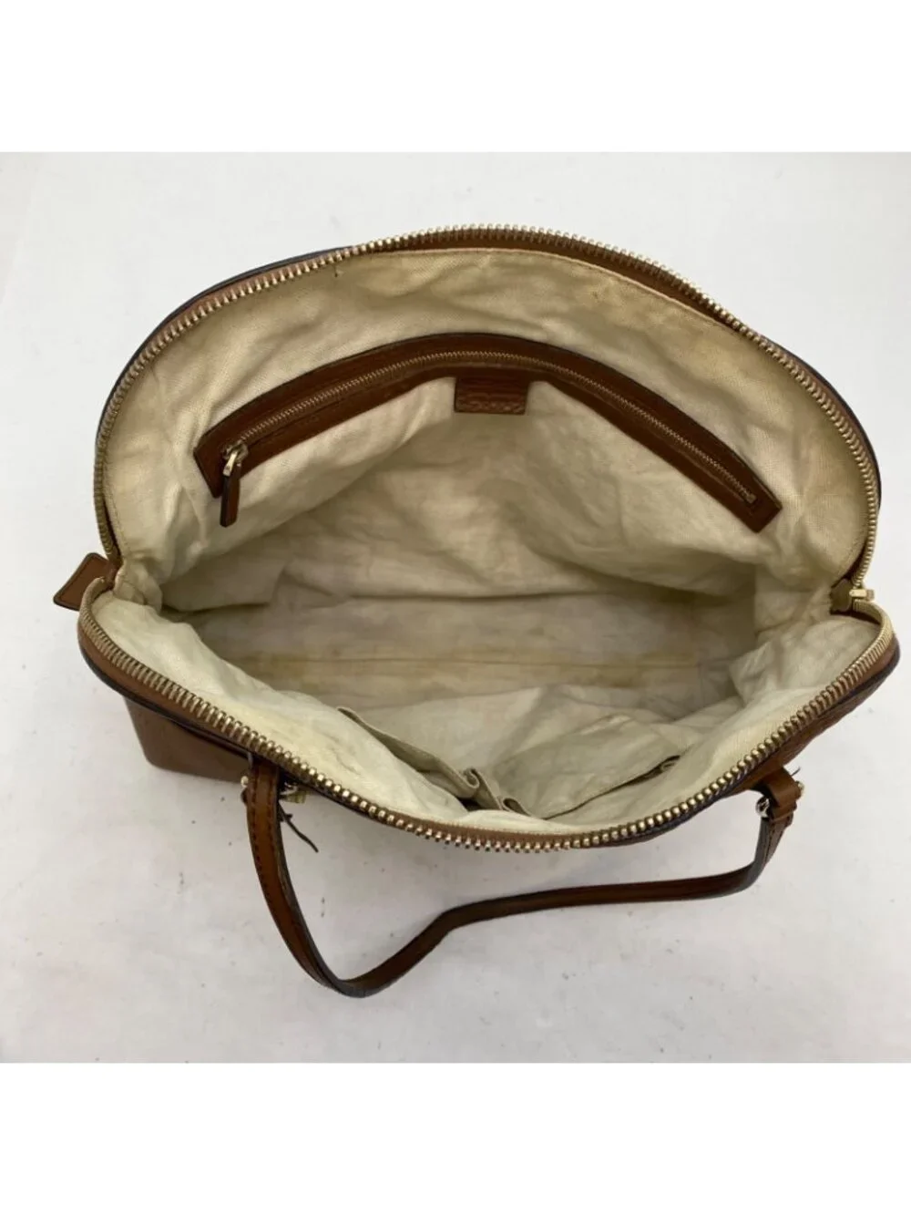 Gucci Handbag Leather Brown Travel Business - Picture 7 of 11